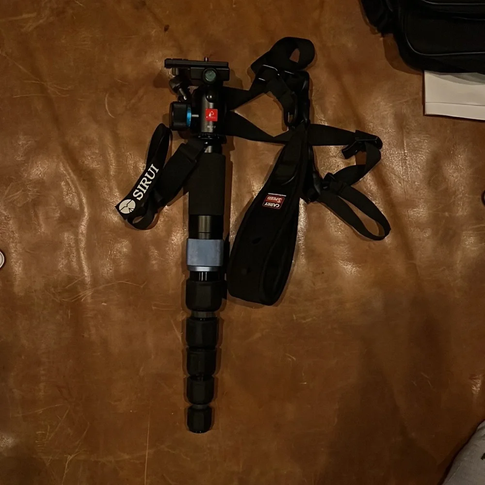 Siruu P-326SR photo/Video monopod with Oben BE-117 head